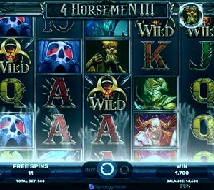 4 Horsemen III slot game