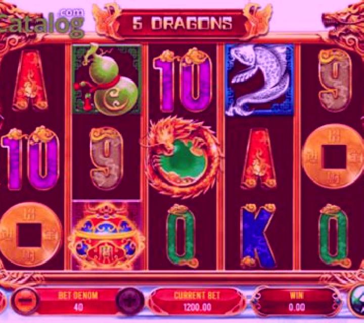 5 Dragons (Triple Profits Games) slot