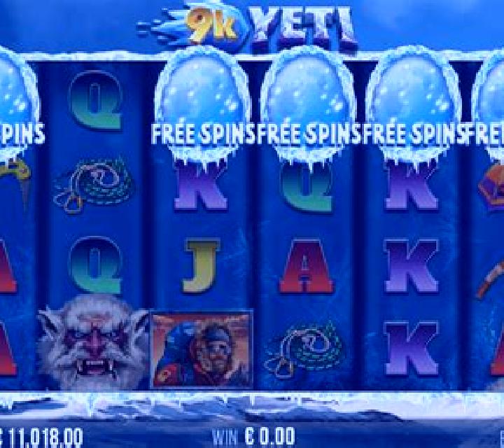 9K Yeti slot machine