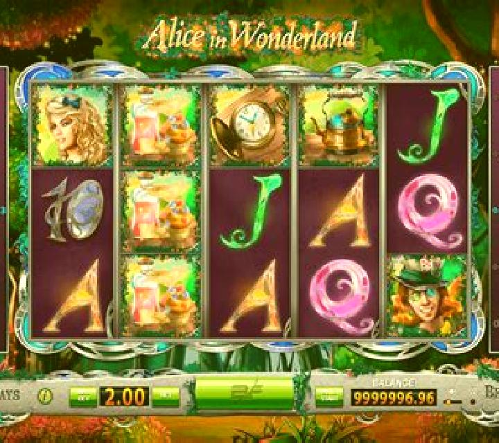 Alice in Wonderland (BF games) slot machine