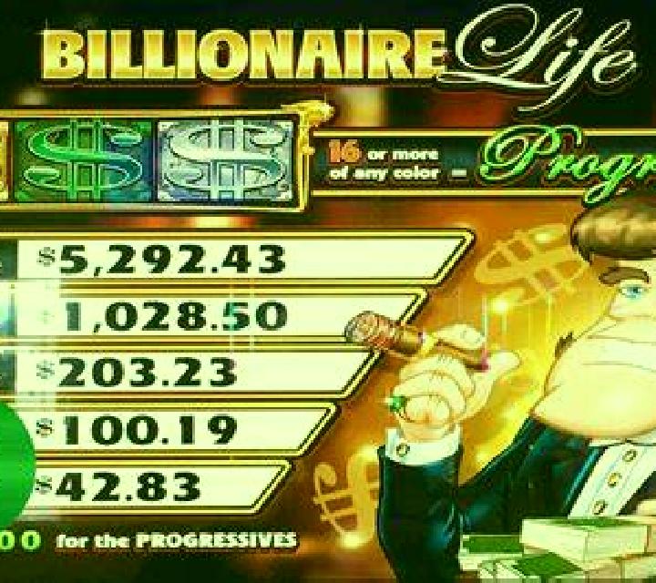 Billionaire slot machine