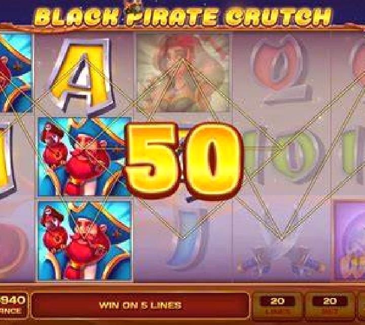 Black Pirate Crutch slot