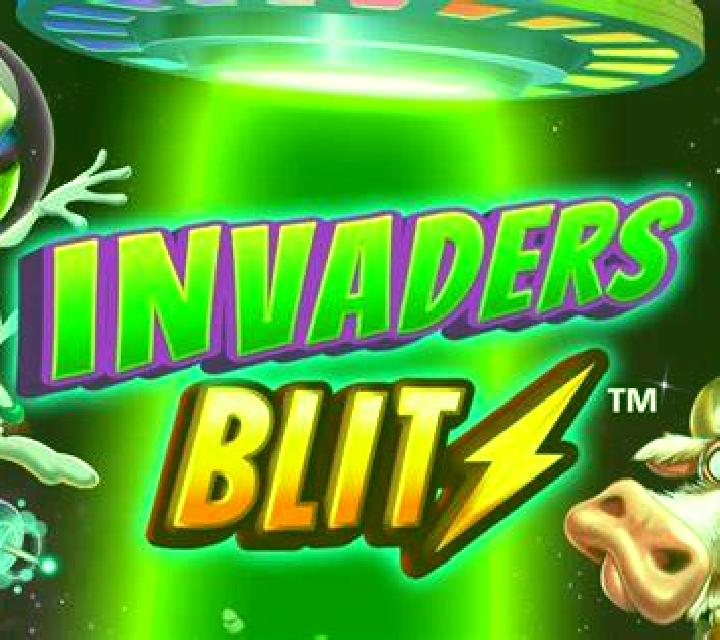 Blue Invaders slot game