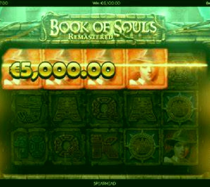 Book of Souls Remastered slot machine