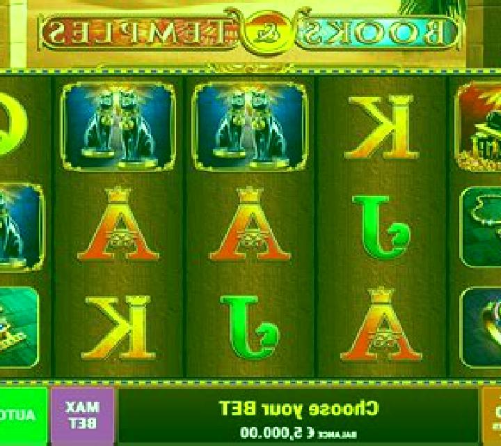 Books and Temples slot machine