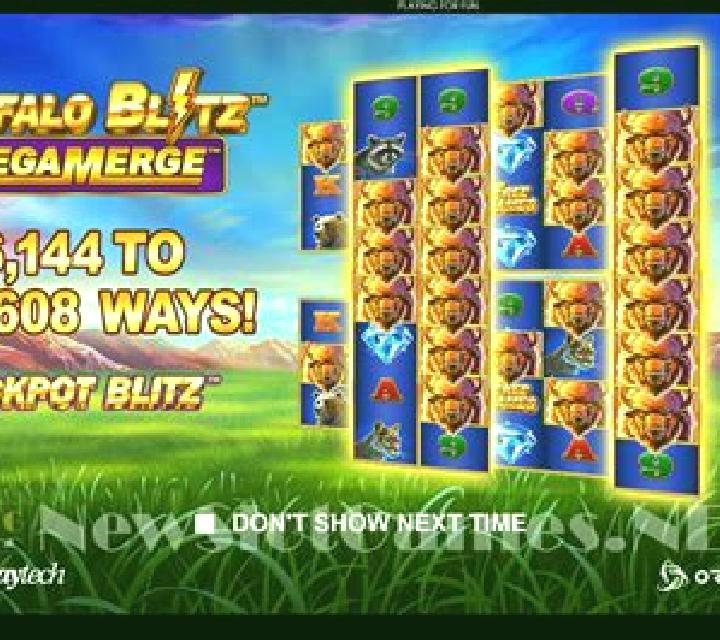 Buffalo Blitz Mega Merge slot