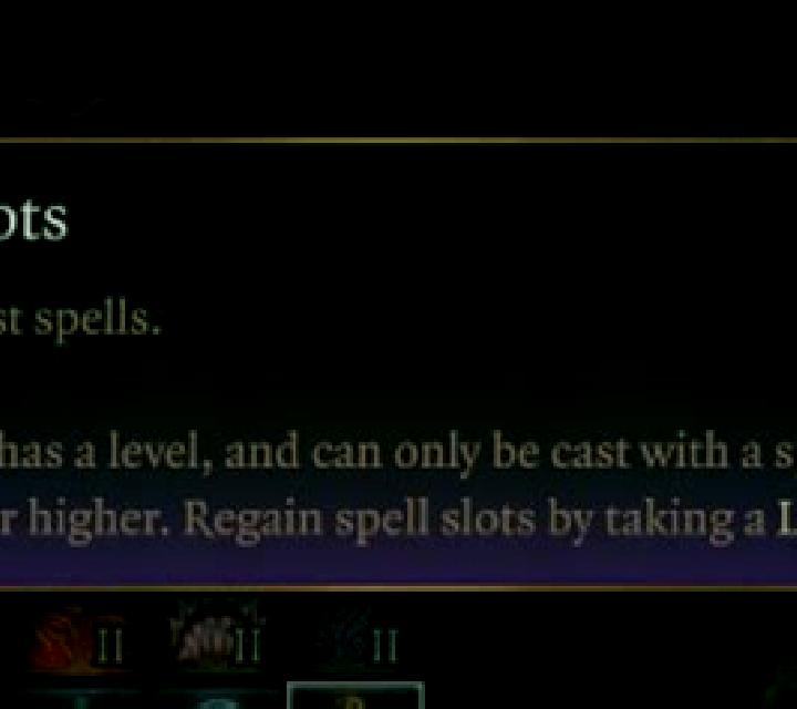 Cash Spell slot