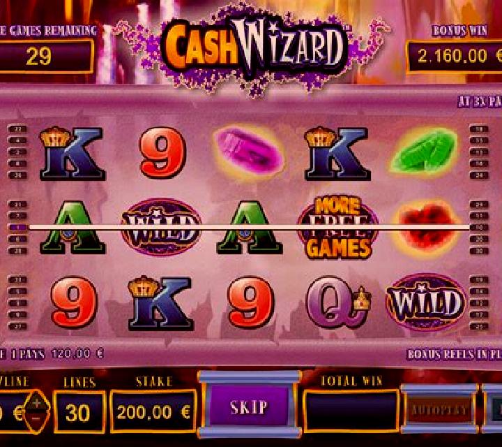 Cash Wizard slot game