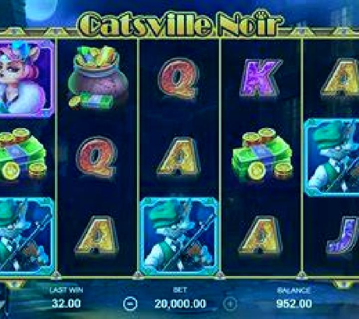 Catsville Noir slot