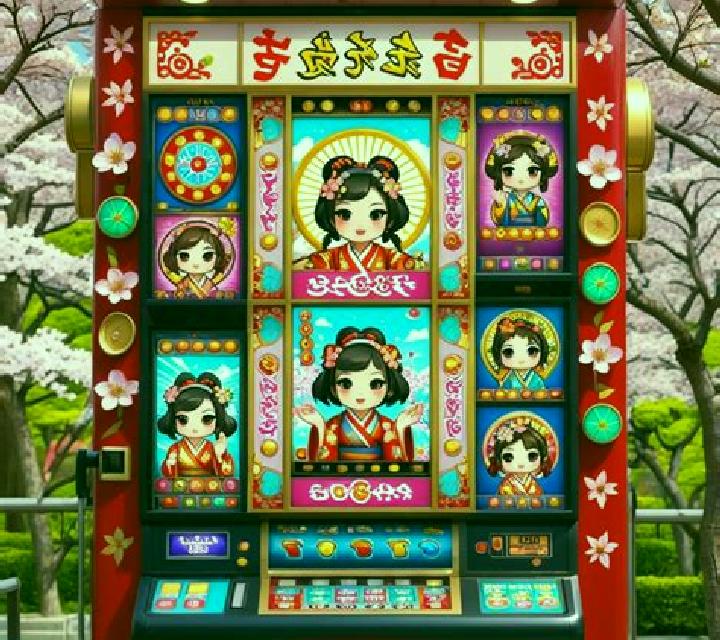 Cherry Blossoms Mini slot machine