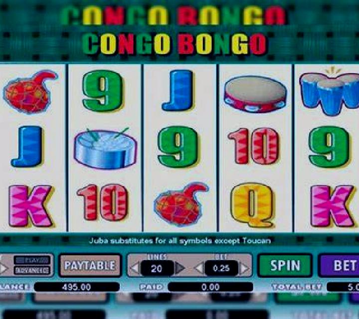 Congo Bongo (Amaya) slot machine