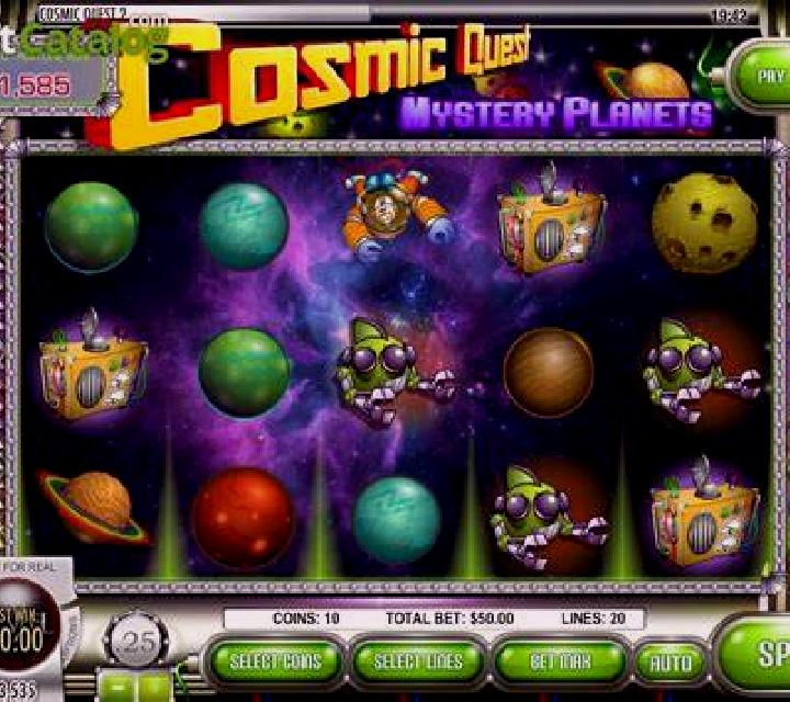 Cosmic Quest: Mystery Planets slot game