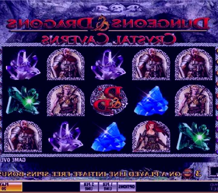 Dungeons and Dragons Crystal Caverns slot