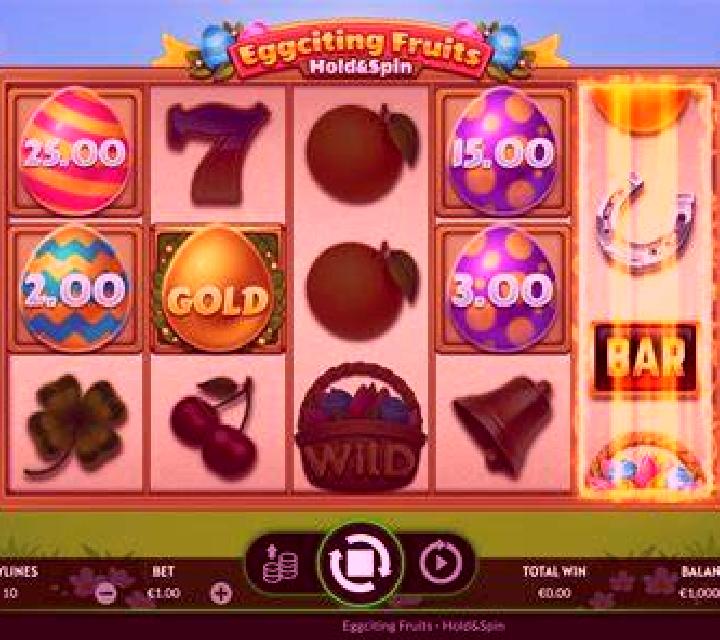 Eggciting Fruits - Hold and Spin slot game