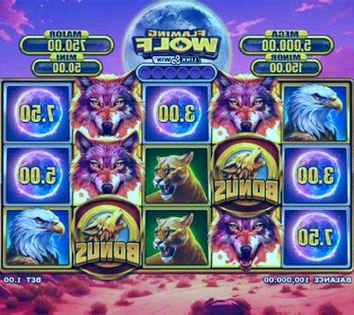 Flaming Wolf Link&Win online slot