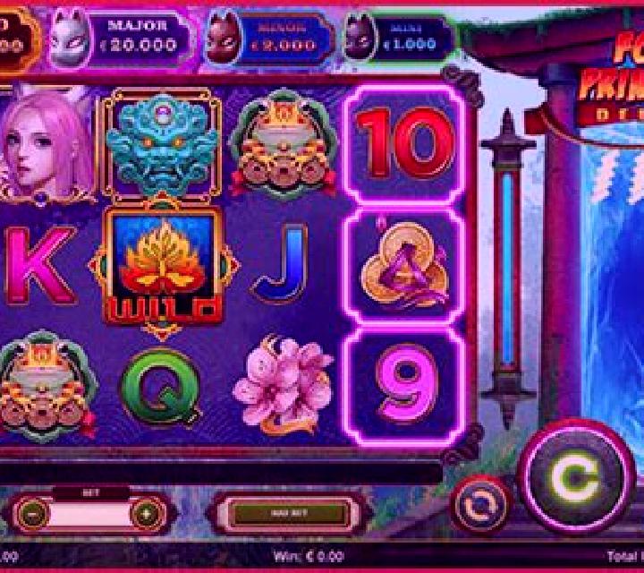 Foxy Princess Deluxe slot game