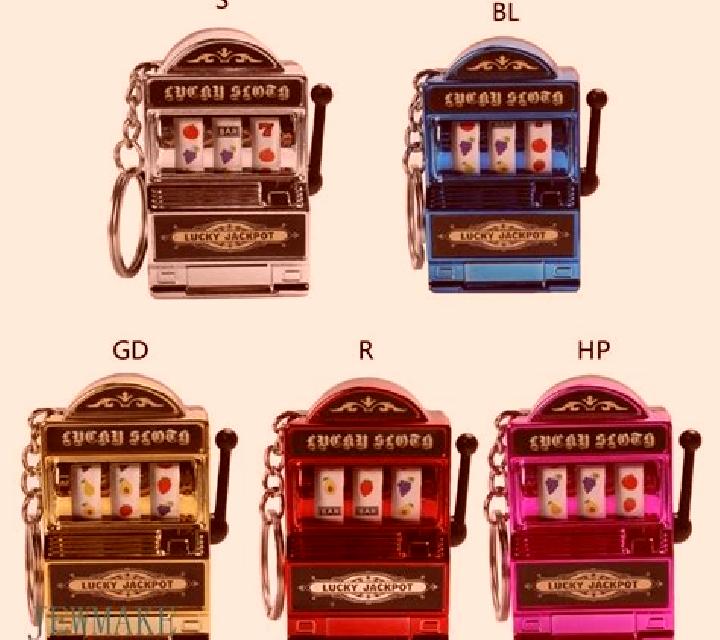 Glitter charm slot
