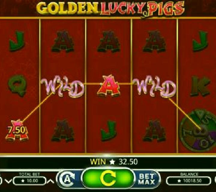 Golden Lucky Pigs slot machine