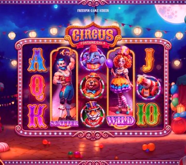 Halloween Circus slot game