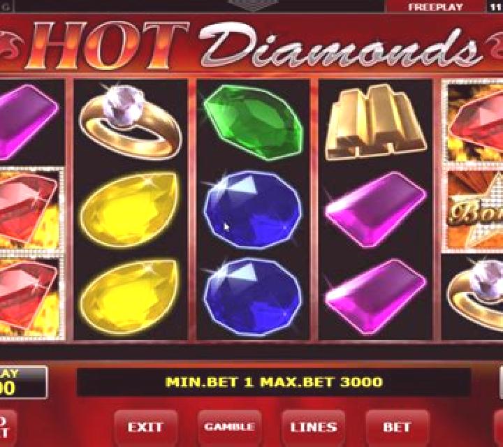 Hot Diamonds slot game