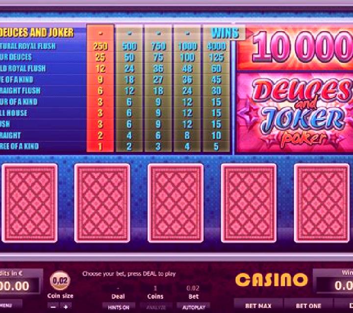 Jacks or Better 4 Hand Poker (Tom Horn Gaming) slot game