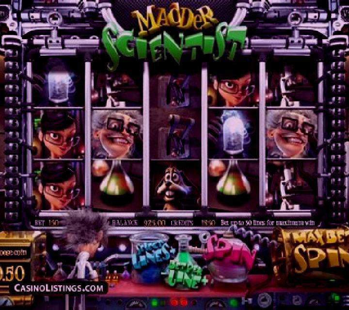 Madder Scientist slot machine
