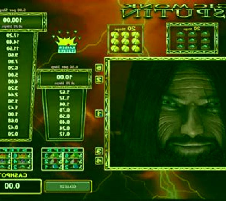Magic monk Rasputin slot