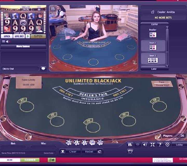 Multiplayer Blackjack (Playtech) slot game