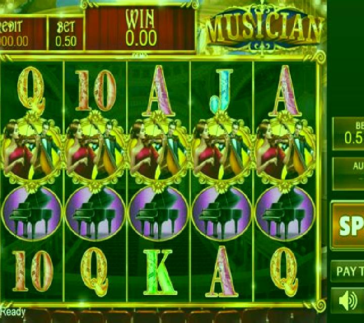 Musician slot game
