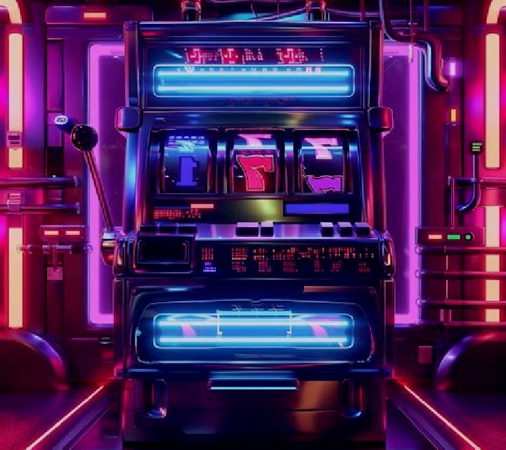 Neon slot game
