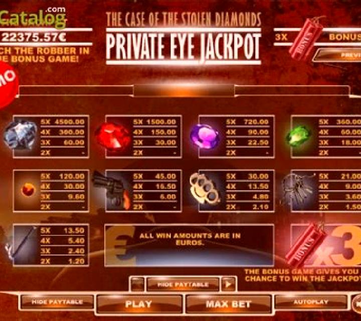 Private Eye Jackpot slot