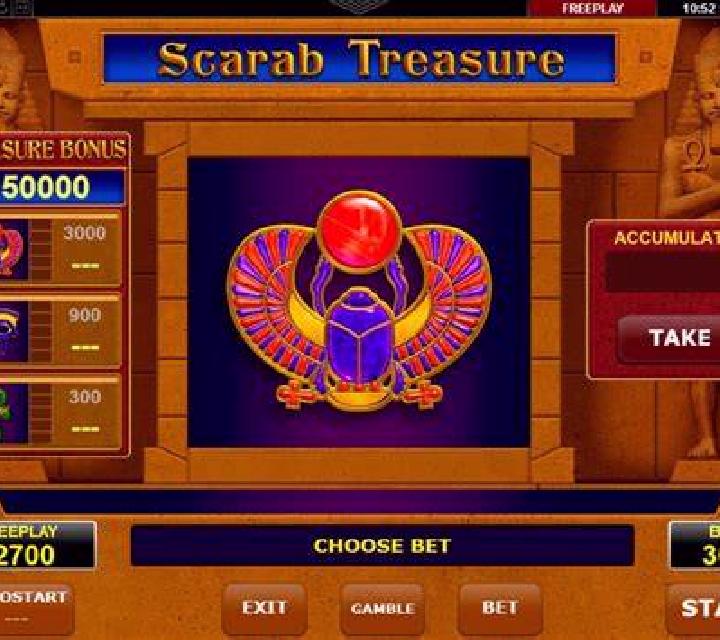 Scarab Treasure slot game