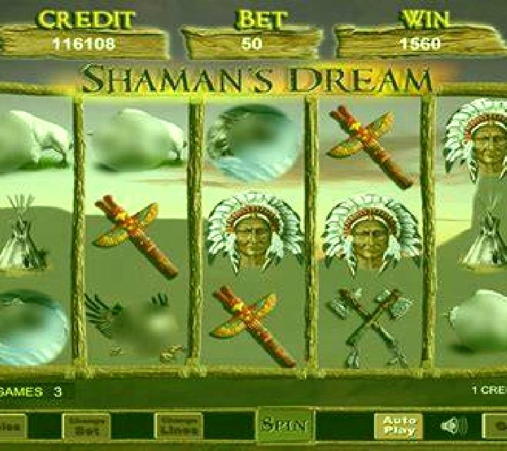 Shaman s Vision slot machine