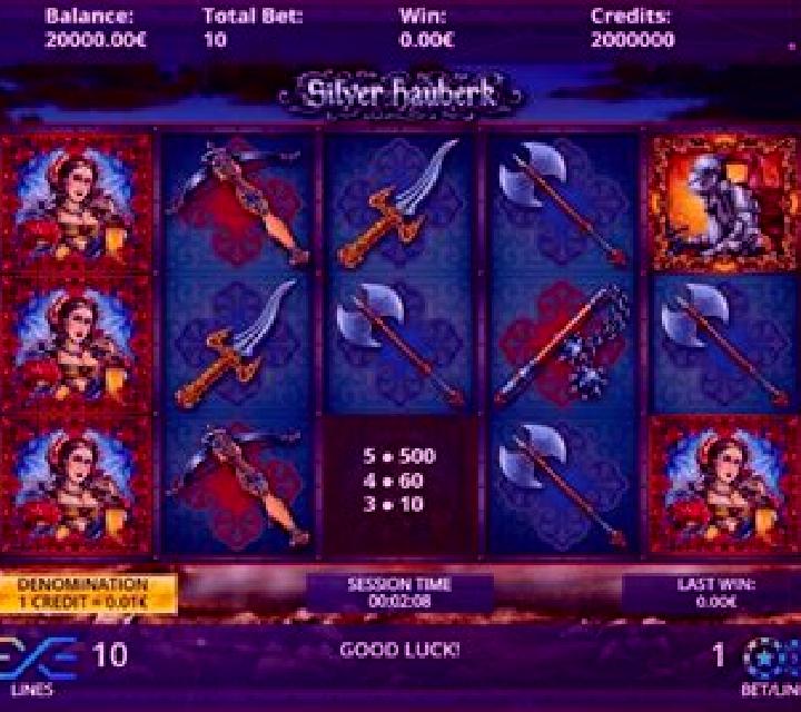 Silver Hauberk slot game