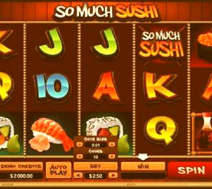 So Much Sushi slot machine