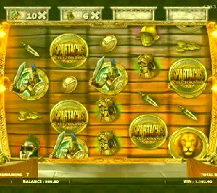Spartacus Call to Arms slot