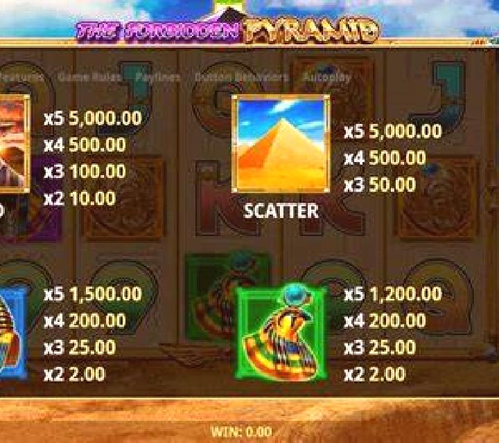 Sphinx Pyramid slot game