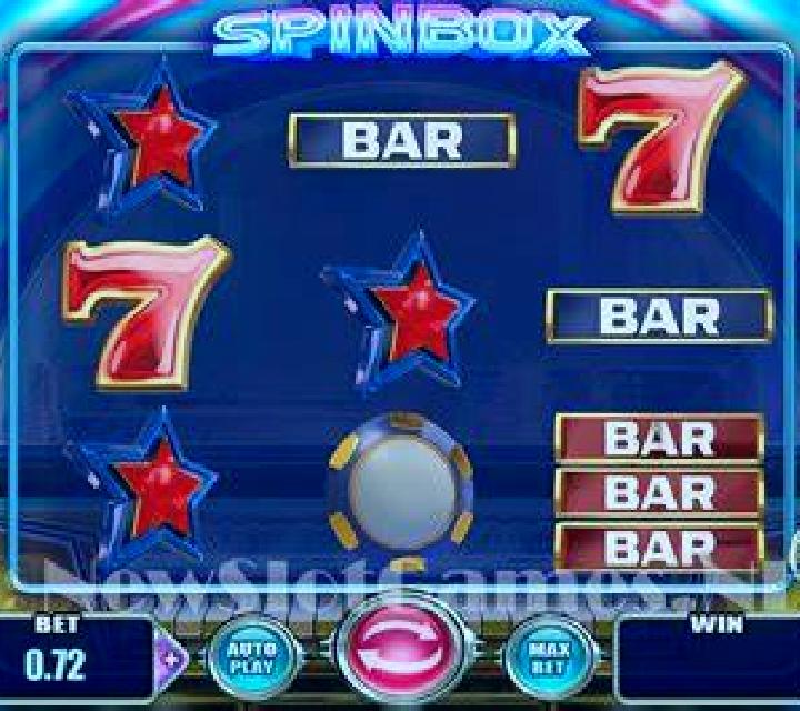 Spinbox slot machine