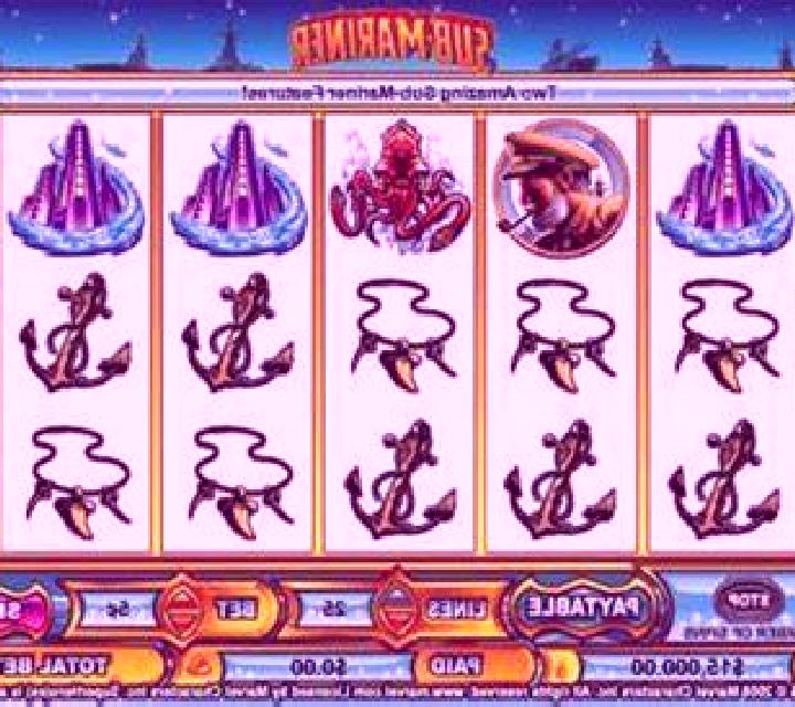 Submariner slot machine