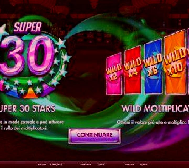 Super 30 Stars slot game