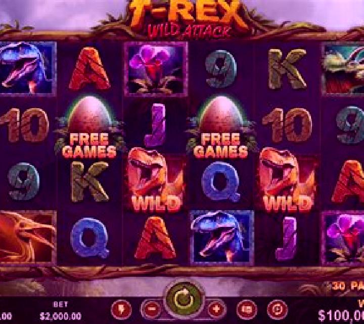 T-Rex Wild Attack slot game