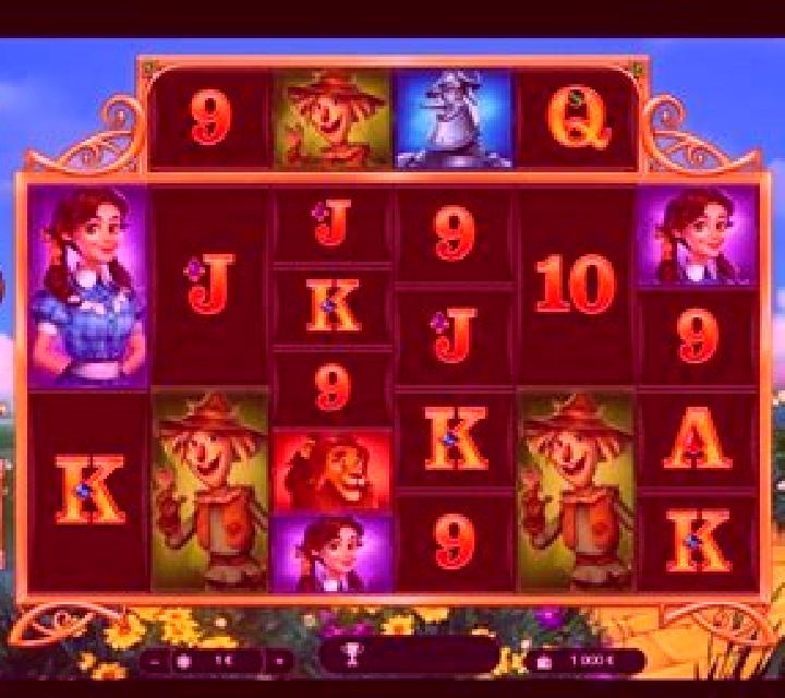 The Wizard of Oz Megaways slot game