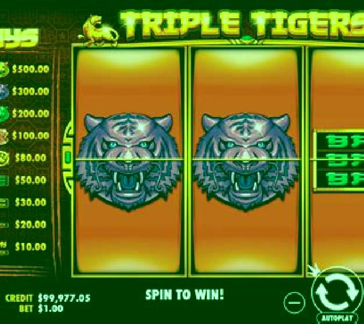 Time Travel Tigers slot game
