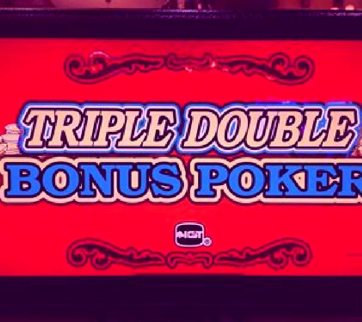 Triple Bonus Poker (Red Rake) slot machine