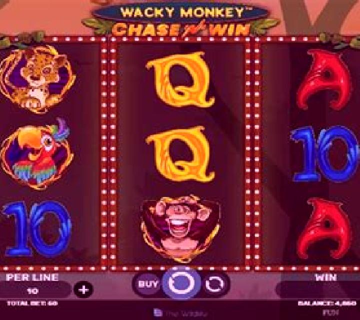 Wacky Monkey Chase’N’Win slot machine