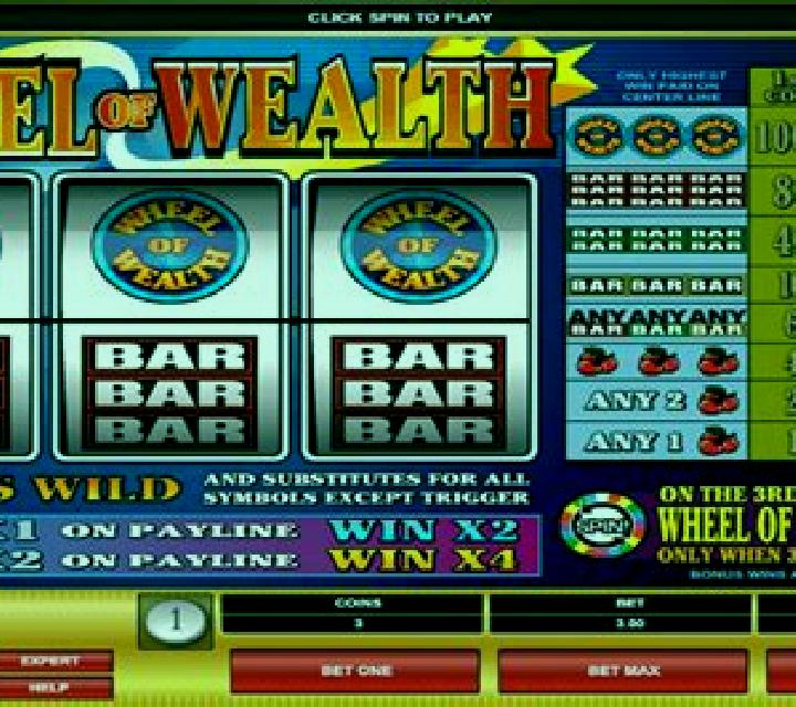 Wheel of Wealth (Rectangle Games) slot machine