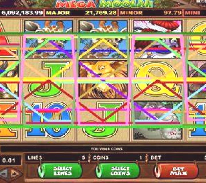 William Hill Mega Moolah slot game